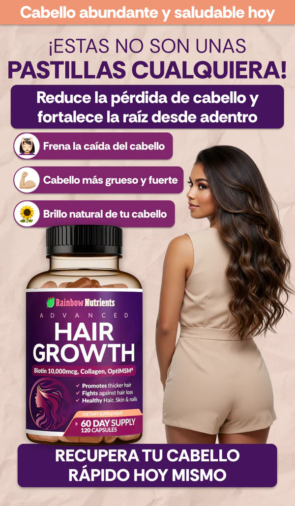 Hair growth - Recupera y protege tu cabello